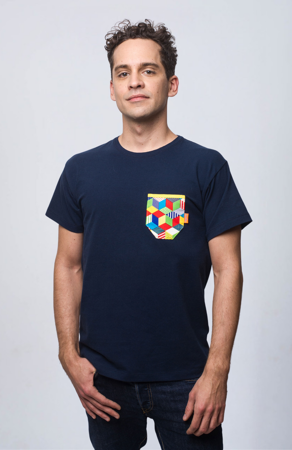 Evetke férfi pamut póló - Rubik