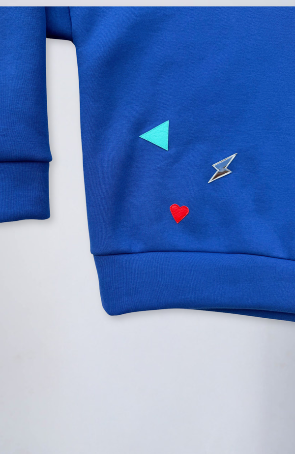 Evetke women's cotton turtleneck loose sweatshirt - SAGE