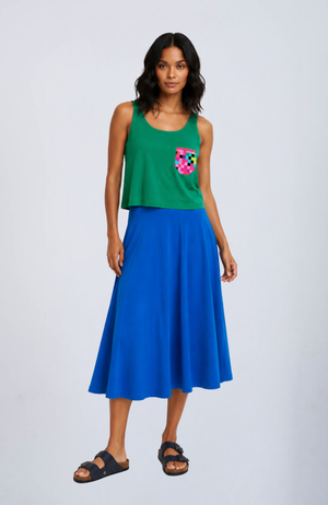 Evetke cotton midi skirt – THAI