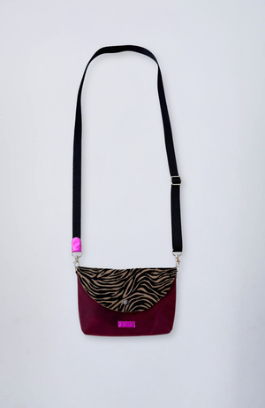 Evetke női bőr táska-MAUVE