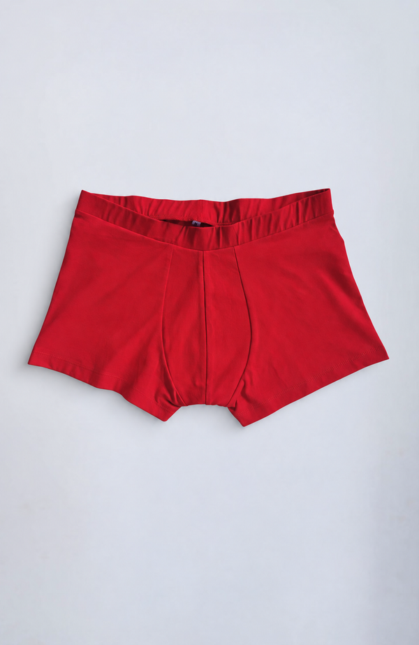 Evetke férfi pamut boxeralsó - RED1