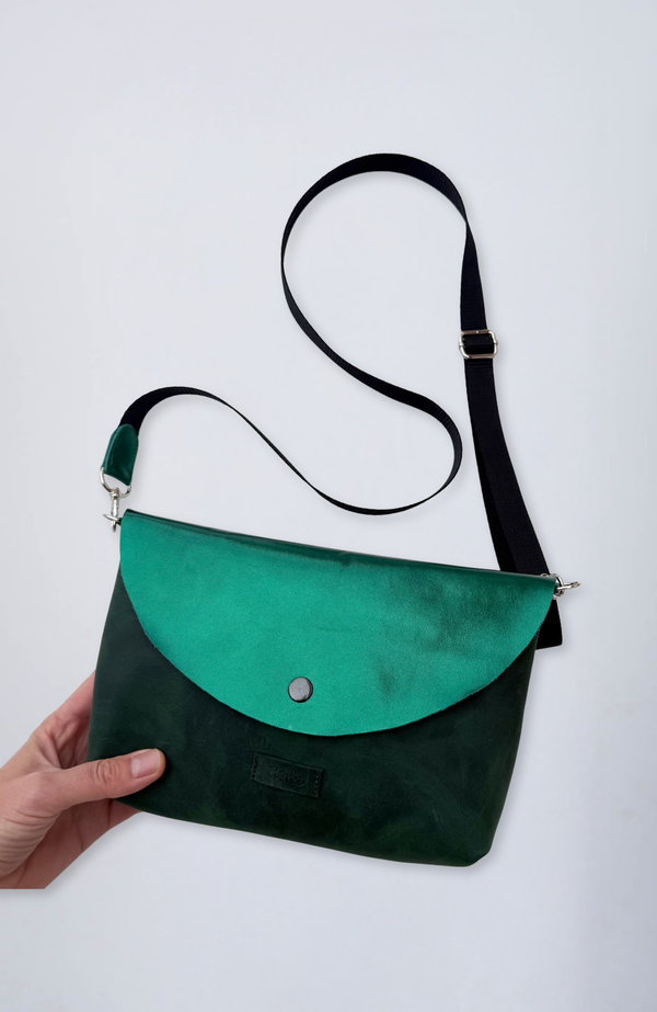 Evetke női bőr táska-SILVA1