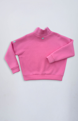 Evetke női pamut garbós laza pulcsi - CANDY4