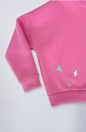 Evetke női pamut garbós laza pulcsi - CANDY5