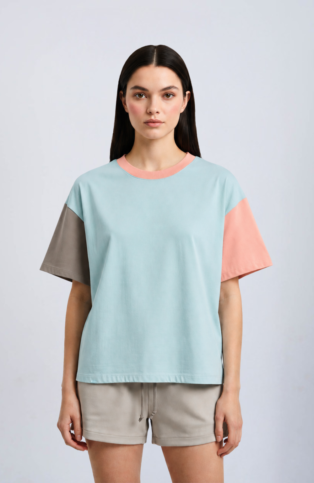 Evetke oversize pamut T-shirt - ARI1