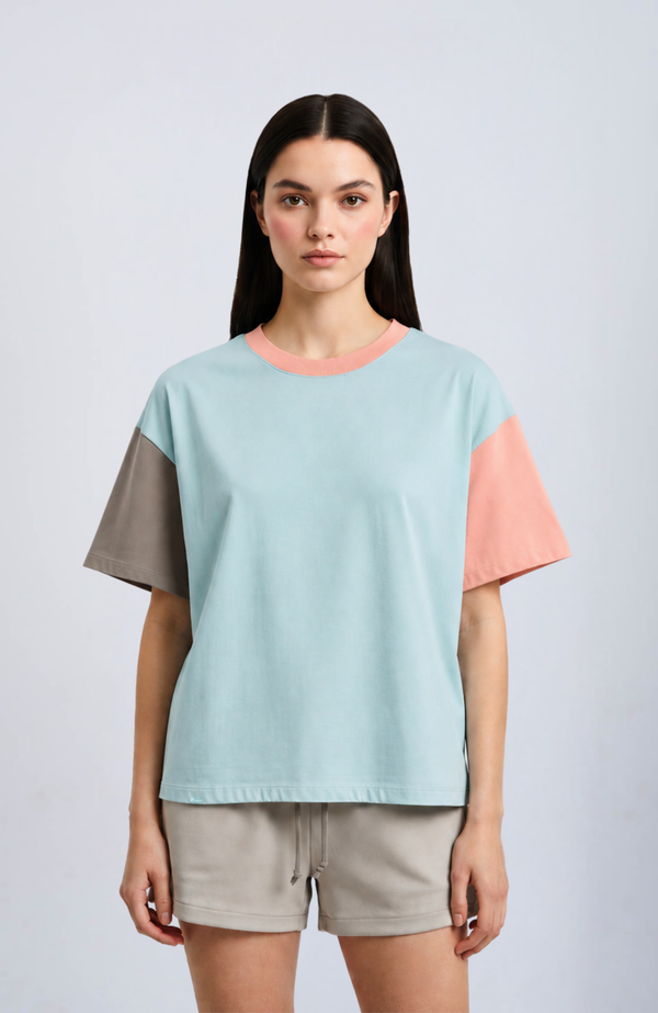 Evetke oversize pamut T-shirt - ARI1