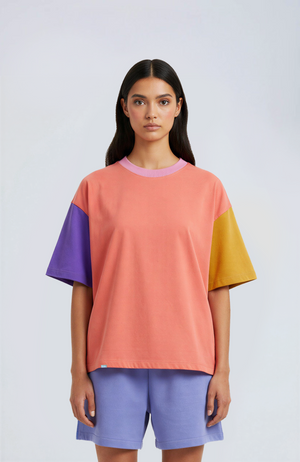 Evetke oversize pamut T-shirt - MURI